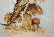 Embroidery Cross Scheme: Wit stoorkamer, foto van 'n sneeuman, vos en bullfinch, vinnig in pm, hoe om cool te doen