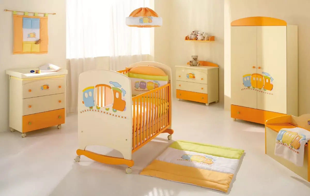 嬰兒床的顏色如何影響孩子？