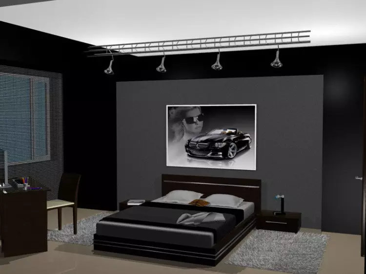 High Tech Bedroom: Design