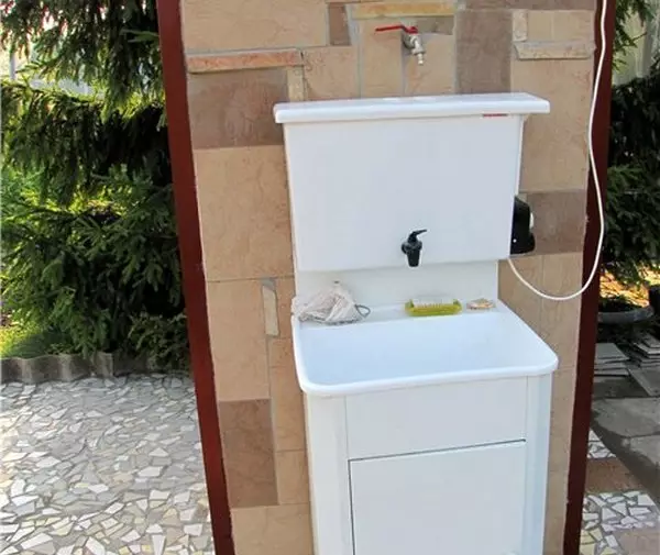 Washbasin Mojdodar برای کلبه یا باغ