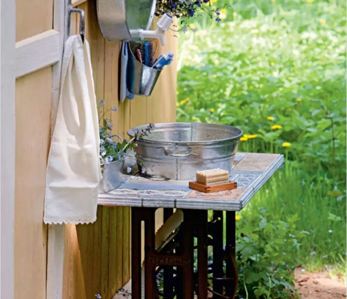 არჩევა საუკეთესო washbasin კოტეჯები