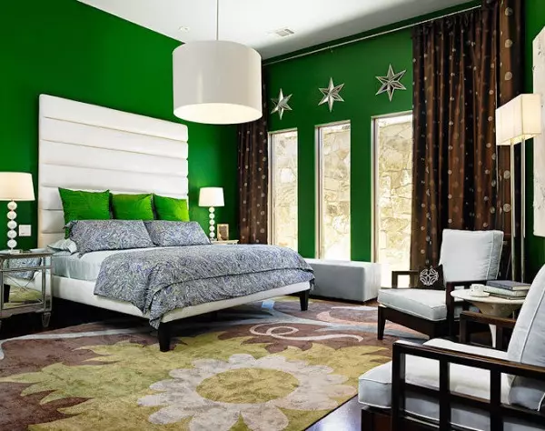 Green and Salad Bedroom Wallpaper