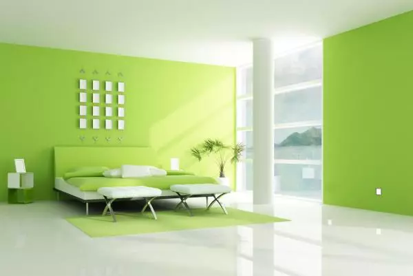 Green and Salad Bedroom Wallpaper