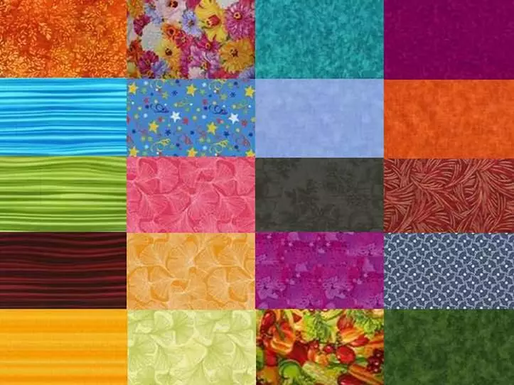 Платове: Rherru комплект, пачукова апликация, тъкан от Китай, мозайка, Нова година и японски стил тъкан, видео, видео