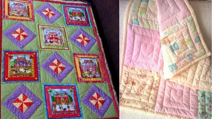 Patchwork: O ata e matagofie ma faigofie, uma mea lilo, ata, suʻi mai i maʻa, o vasega vitio ma au lava lima