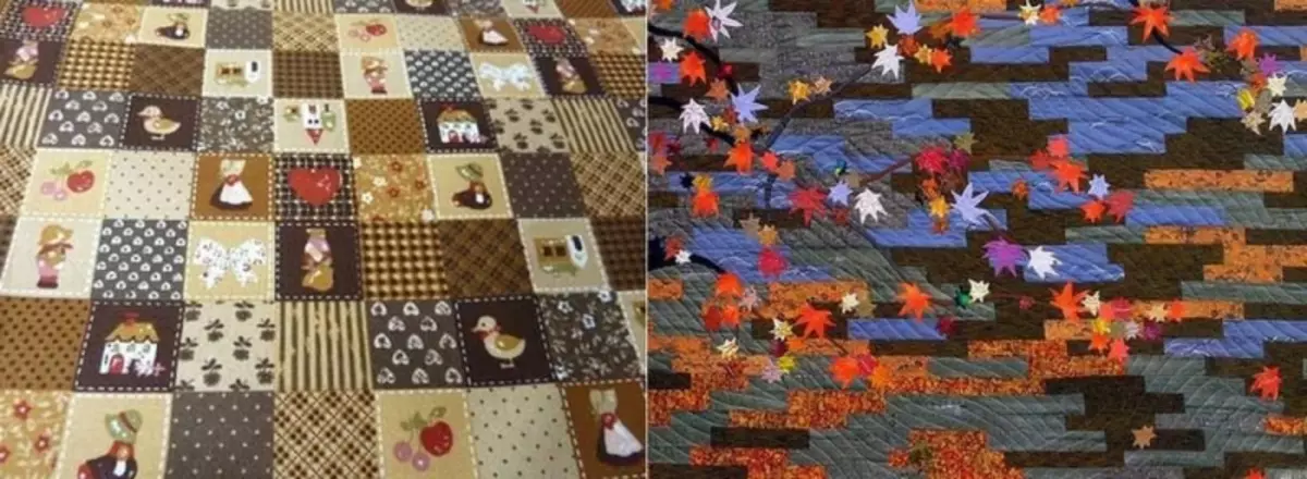 Japanske patchwork: Masterklasse, stijlvolle dingen, tapassing en skema's, tassen en patroanen, technology en patchwork-tydskriften, masterklasse, fideolynstruksje