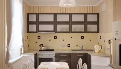 Wallpaper für kleine Küche in Khruschtschow