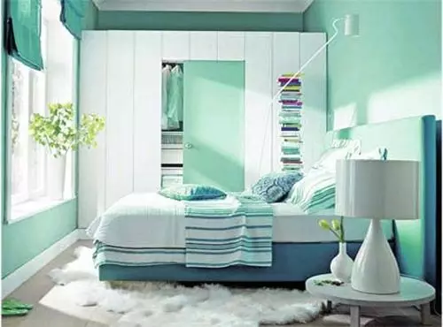 Reka bentuk bilik tidur dengan almari pakaian: lokasi, bentuk, definisi saiz