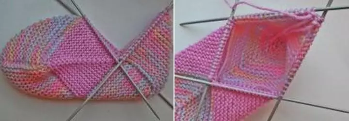 Knitting Patchwork Spokes: Schemes, Patchwork Knitting Video, Técnica e clase Master, Jacquets e Cardigans, Medias e Jacks, Elegante Pullover, Sweaters e Mittens, Foto