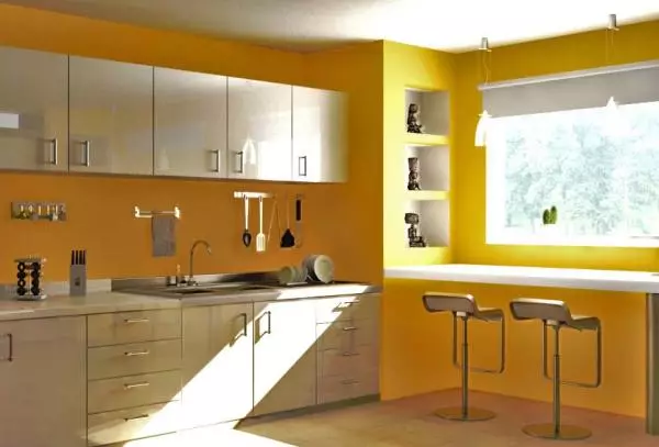 Warna apa untuk memilih wallpaper untuk dapur: tips desainer