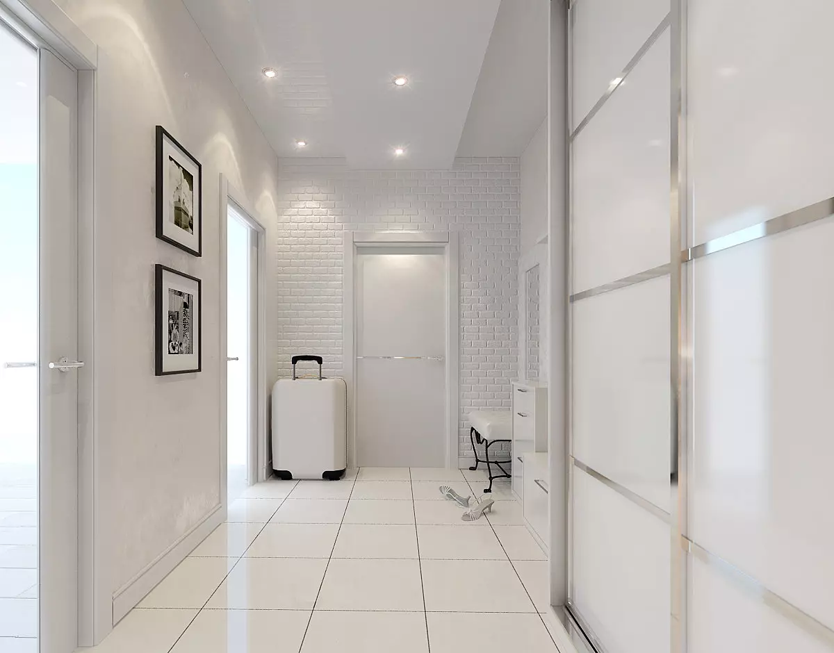 What can determine the choice of white floor for an apartment?