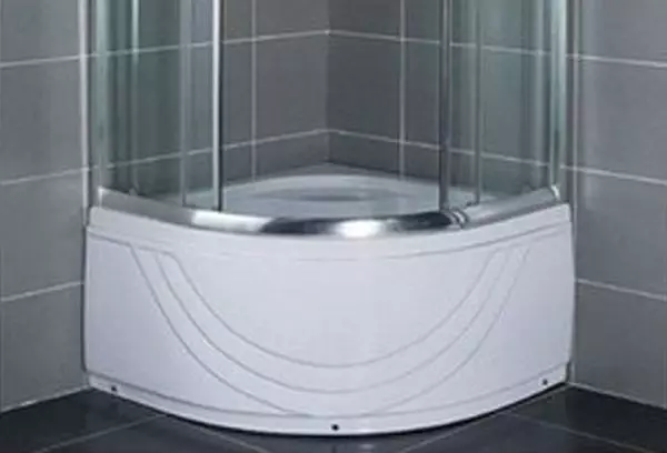 תא מקלחת ללא גג