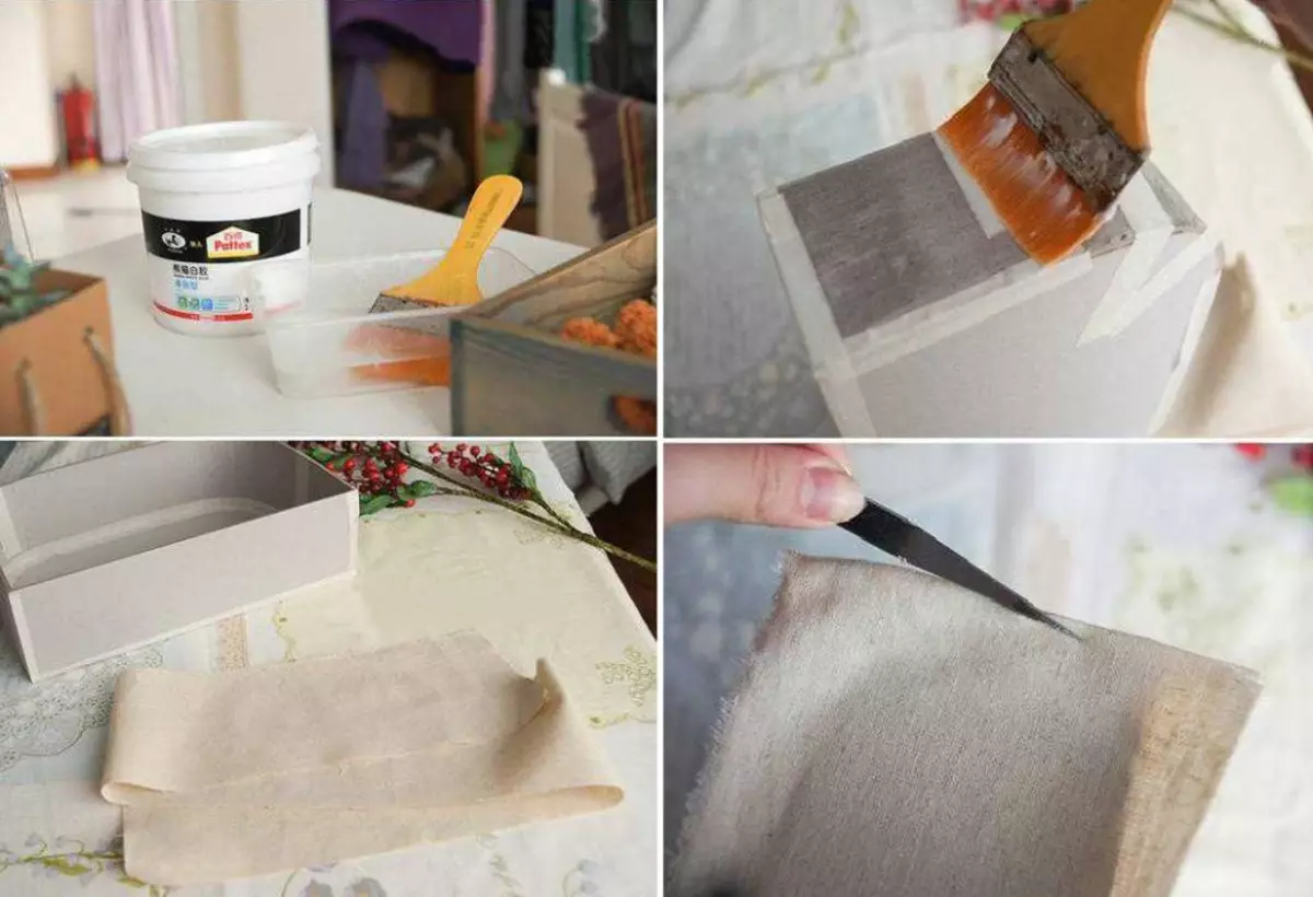 Hvordan lage en koffert fra papp gjør det selv