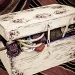 Dekorativ koffert - Emballasje for en gave eller kreativ ting med egne hender | +58 Foto