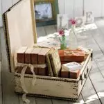 Decorative suitcase - packaging for a gift or creative thing with your own hands | +58 photo