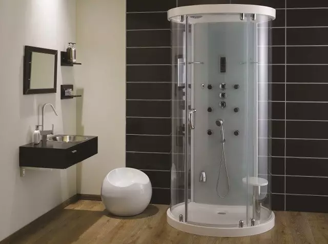 Cabine de douche avec hydromassage