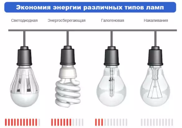 Ruajtja e Energjisë ose LED llambë: Çfarë duhet të zgjidhni