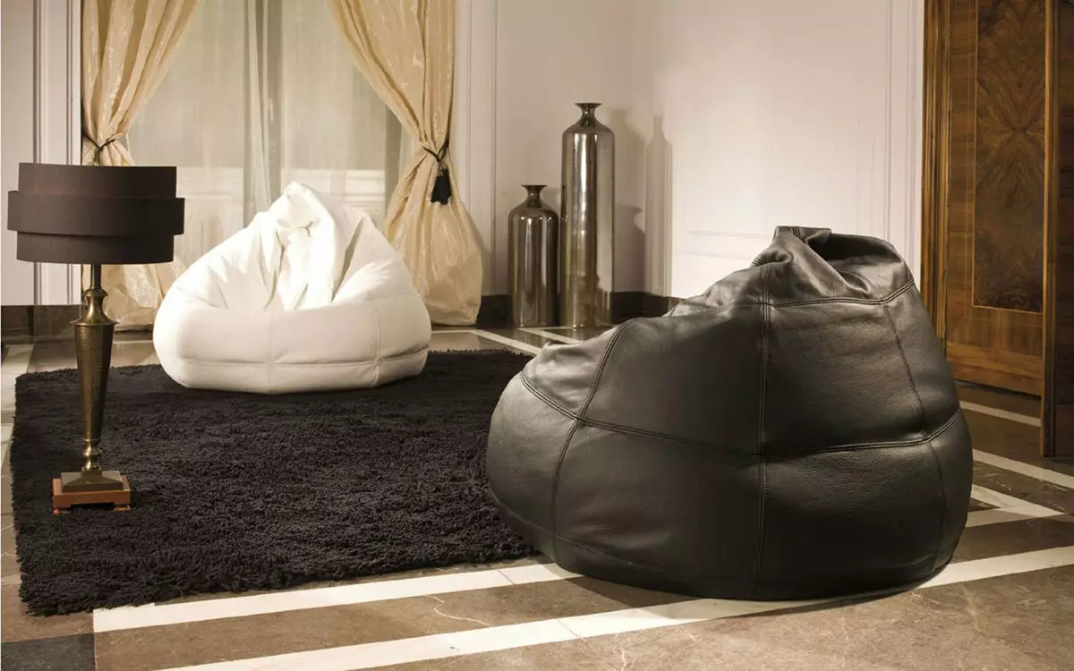Mobilier sans cadre: sac à chaise en design d'intérieur