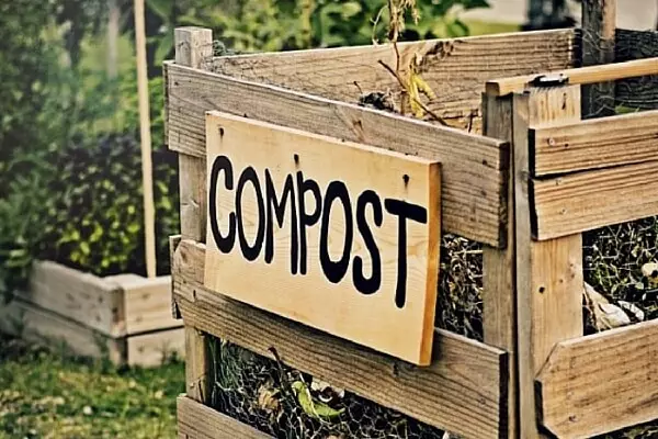 Kompost üçin guty ýasaýarys