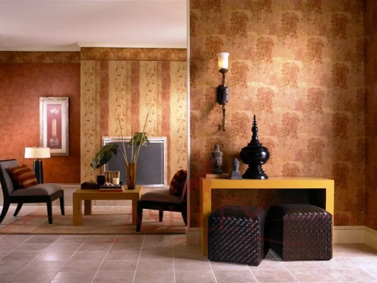 Desain Wallpaper Kanggo Hall: Apa sing kudu dipilih kanggo interior