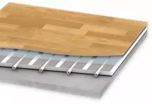 Ciepła podłoga wodna: na drewnianej bazie, jak umieścić deskę, układanie i instalowanie w języku fińskiej