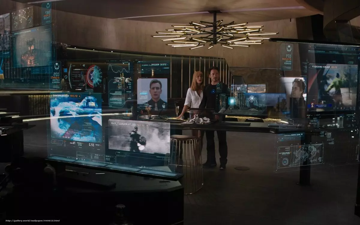 Gambaran keseluruhan apartmen lelaki besi [Tony Stark] dari Avengers