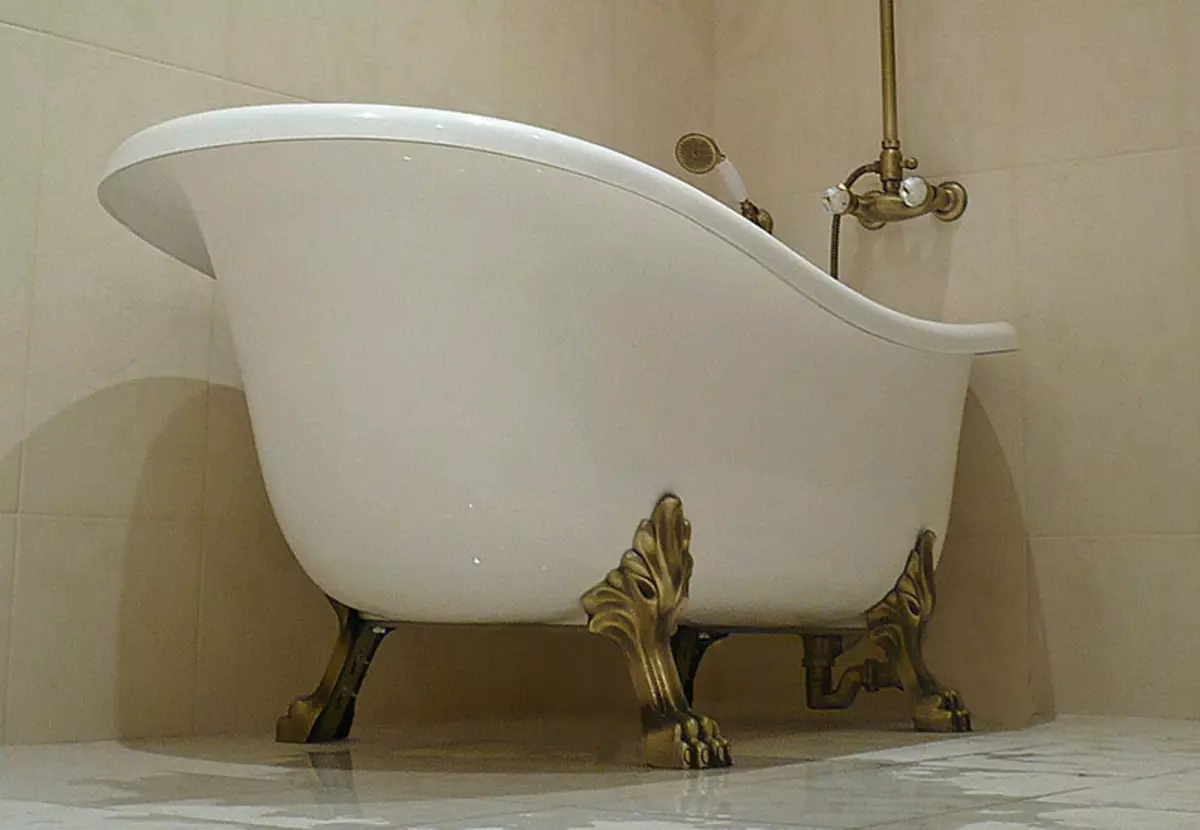 Como instalar un baño nas pernas: segredos da instalación correcta