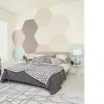 [Trend!] Wallpapers met geometrische slaapkamerpatronen
