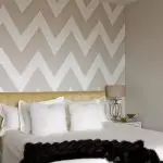 [Tren!] Wallpaper dengan pola kamar tidur geometris