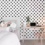 [Trend!] Wallpaper dengan corak bilik tidur geometri