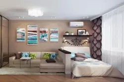 Jak se vyřešit ložnice a obývací pokoj