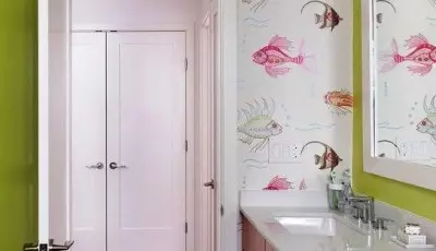 Wallpaper di kamar mandi: lem apa yang lebih baik
