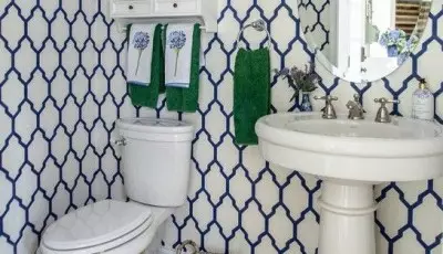 Wallpapers kylpyhuoneessa: Mikä parempi liima
