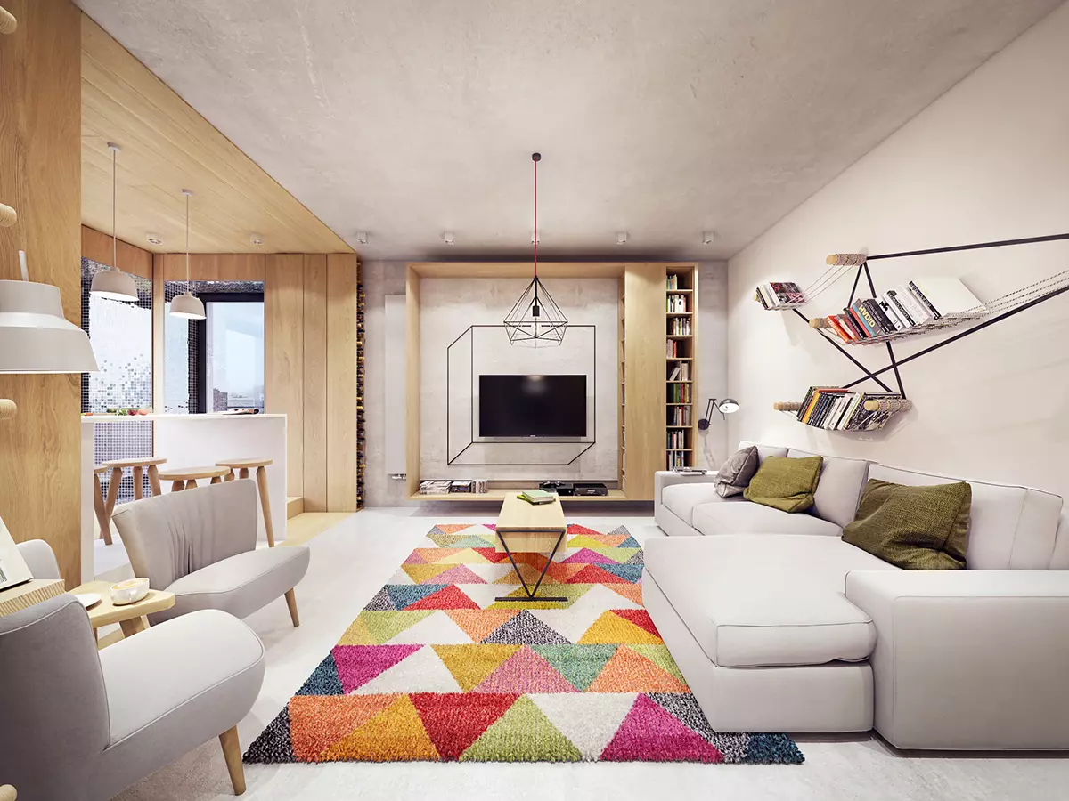 Který koberec v obývacím pokoji vybrala v roce 2019? [Módní trendy]