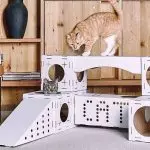 Ako si vybrať štýlový mačka dom pre milovaného Kisa?