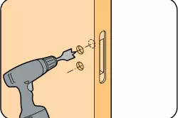Зөвлөмж: Түгжээг тасралтгүй хаалганы хаалган дээр хэрхэн суулгах вэ