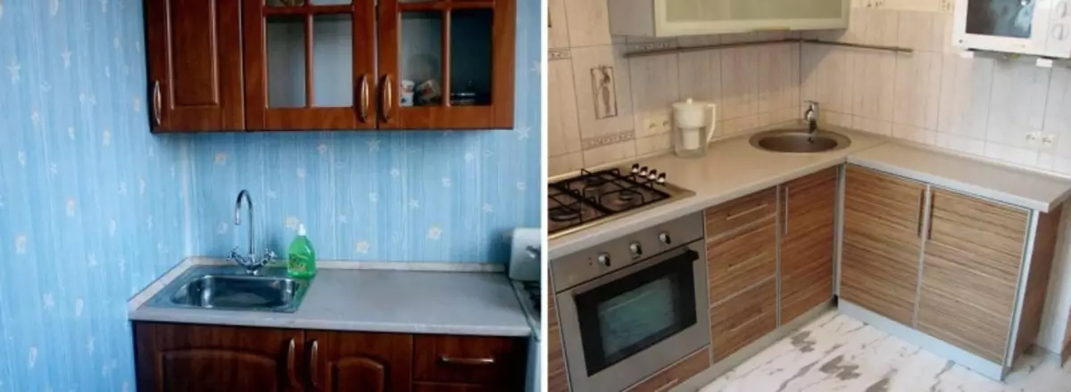 Műanyag konyhai panelek: falpanel mintával, hogyan kell varrni a konyhát, panelek mennyezetét, befejező