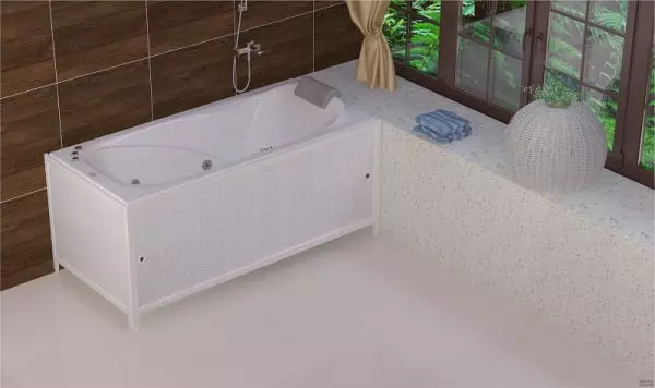 Lắp đặt màn hình dưới bồn tắm bằng tay của bạn