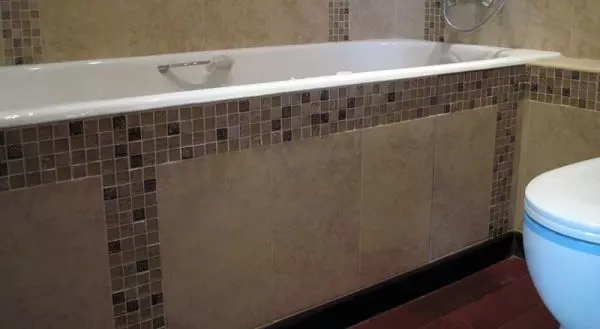 Làm thế nào để tạo một màn hình dưới bồn tắm gạch?