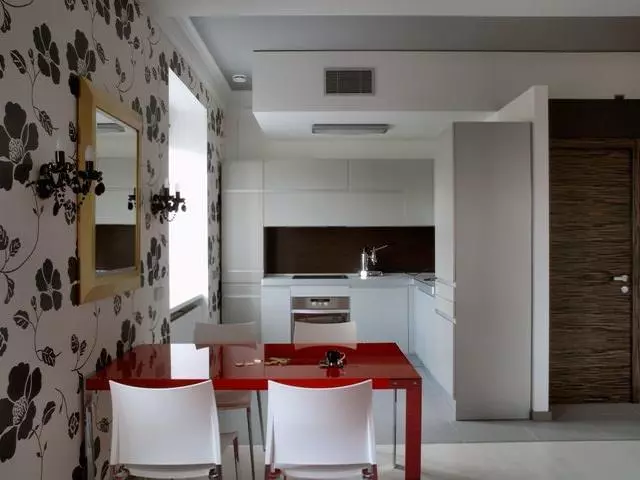 Համակցված խոհանոցի պաստառներ Ներքին լուսանկարում. Ինչպես համատեղել եւ աշխատավարձը, ձեւավորում, գաղափարներ 2019, տեսանյութ