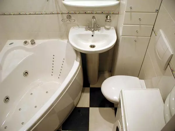 Μπάνιο 2 τετραγωνικά μέτρα. m. - μικρά μυστικά επιτυχημένης σχεδίασης