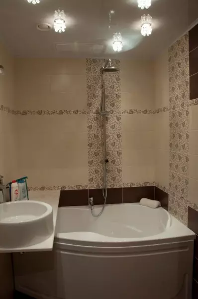 Kylpyhuone 2 neliömetriä. m. - Pienet salaisuudet onnistuneesta suunnittelusta
