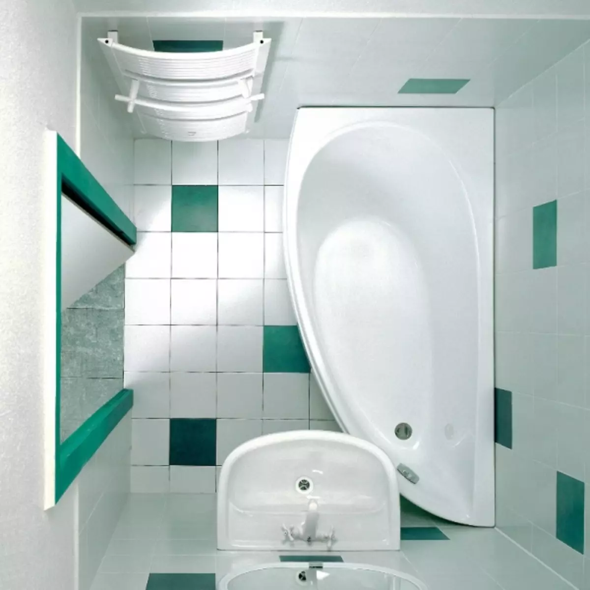 Mali dizajn kupaonice: Nadmetnite problem