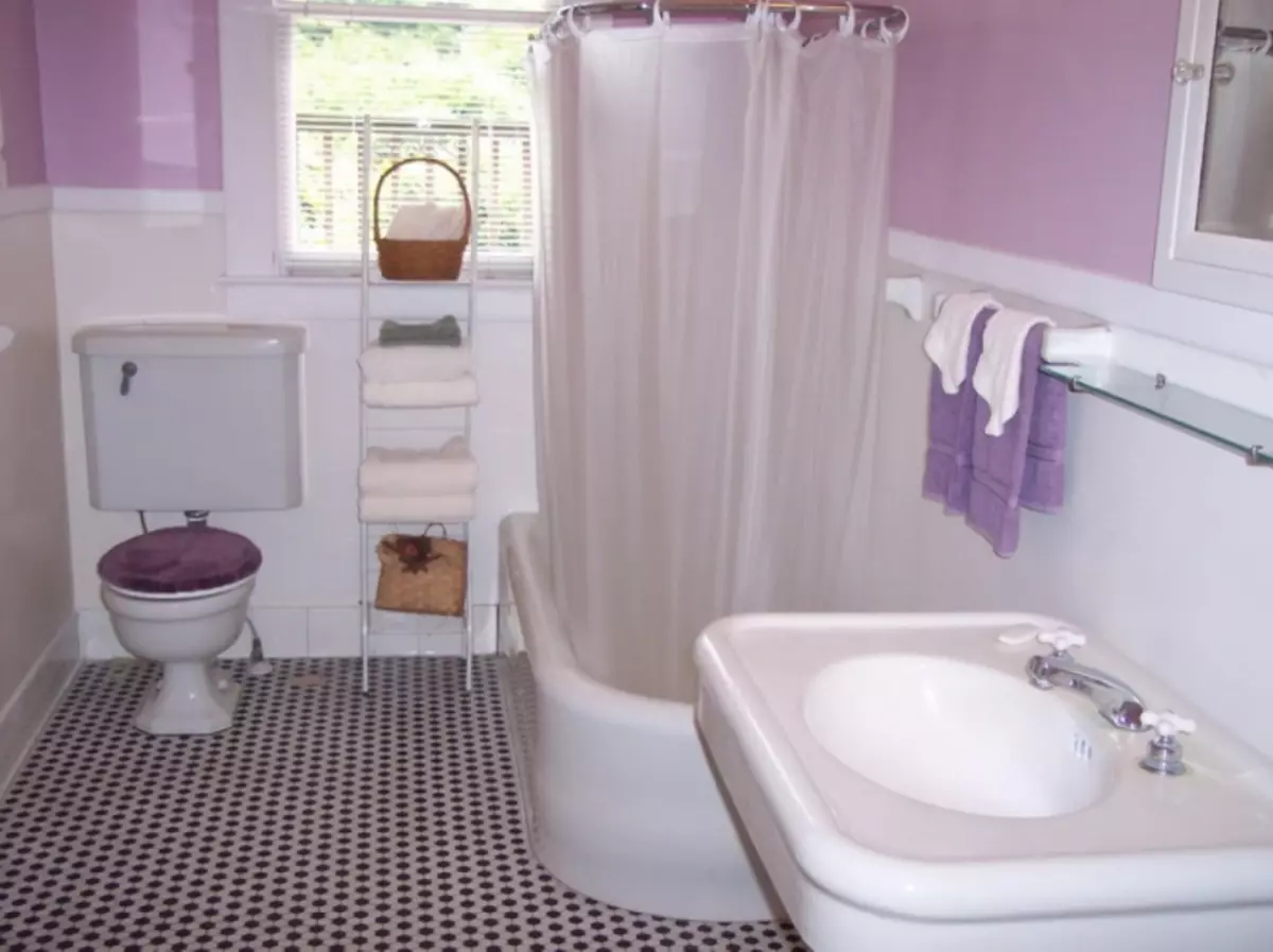 Little kylpyhuoneen muotoilu: ratkaise ongelma pätevästi