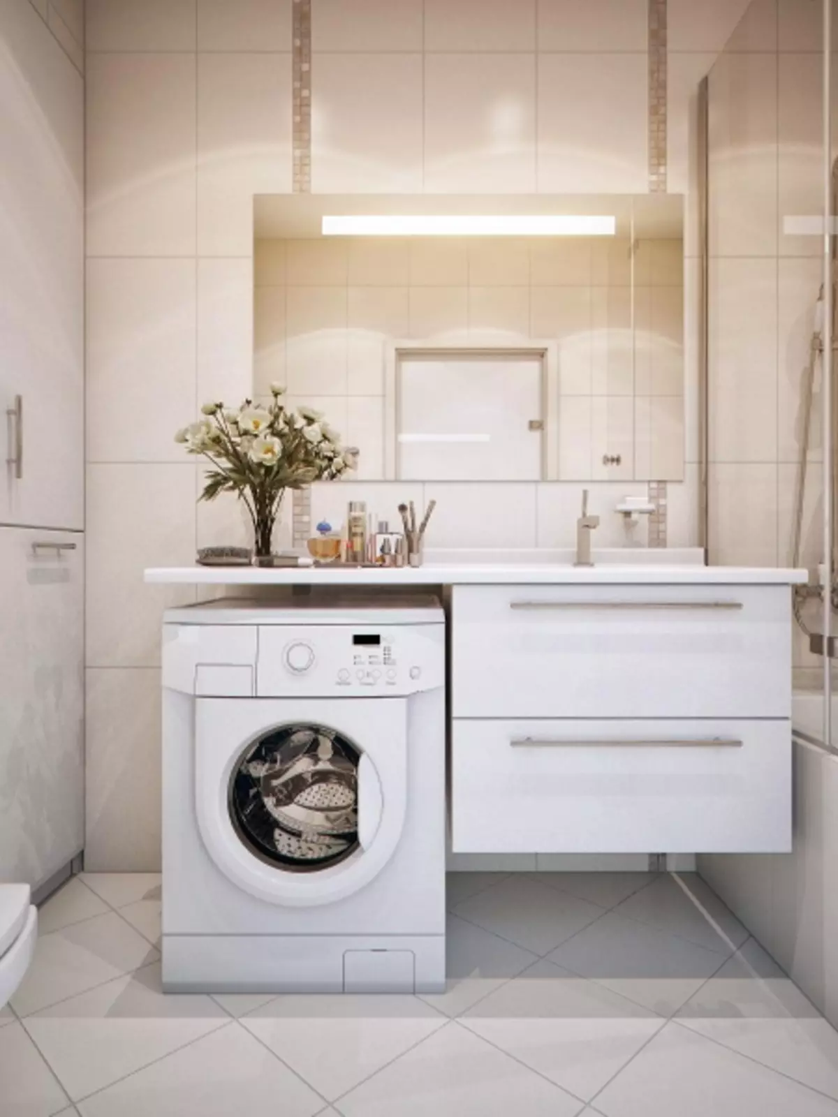 Mali dizajn kupaonice: Nadmetnite problem
