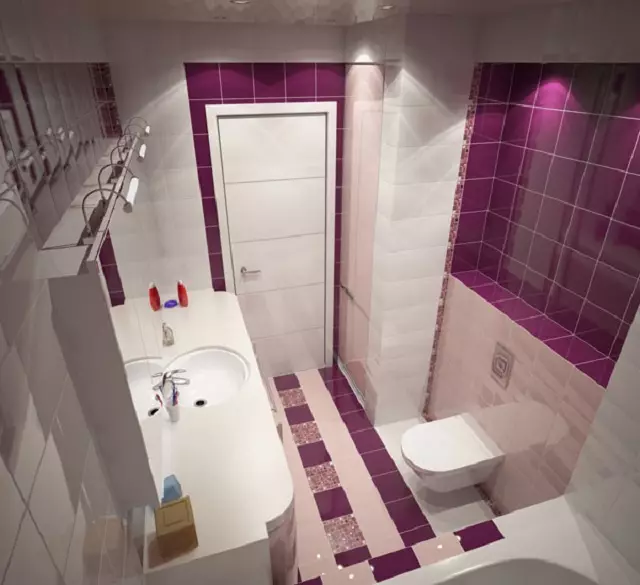 Khruschev3 मा बाथरूम डिजाइन: सक्षम दृष्टिकोण र सुविधाहरू