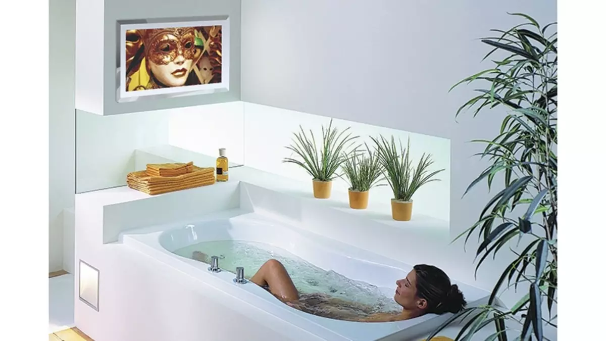 Badeværelse TV: Sådan vælger du og installerer