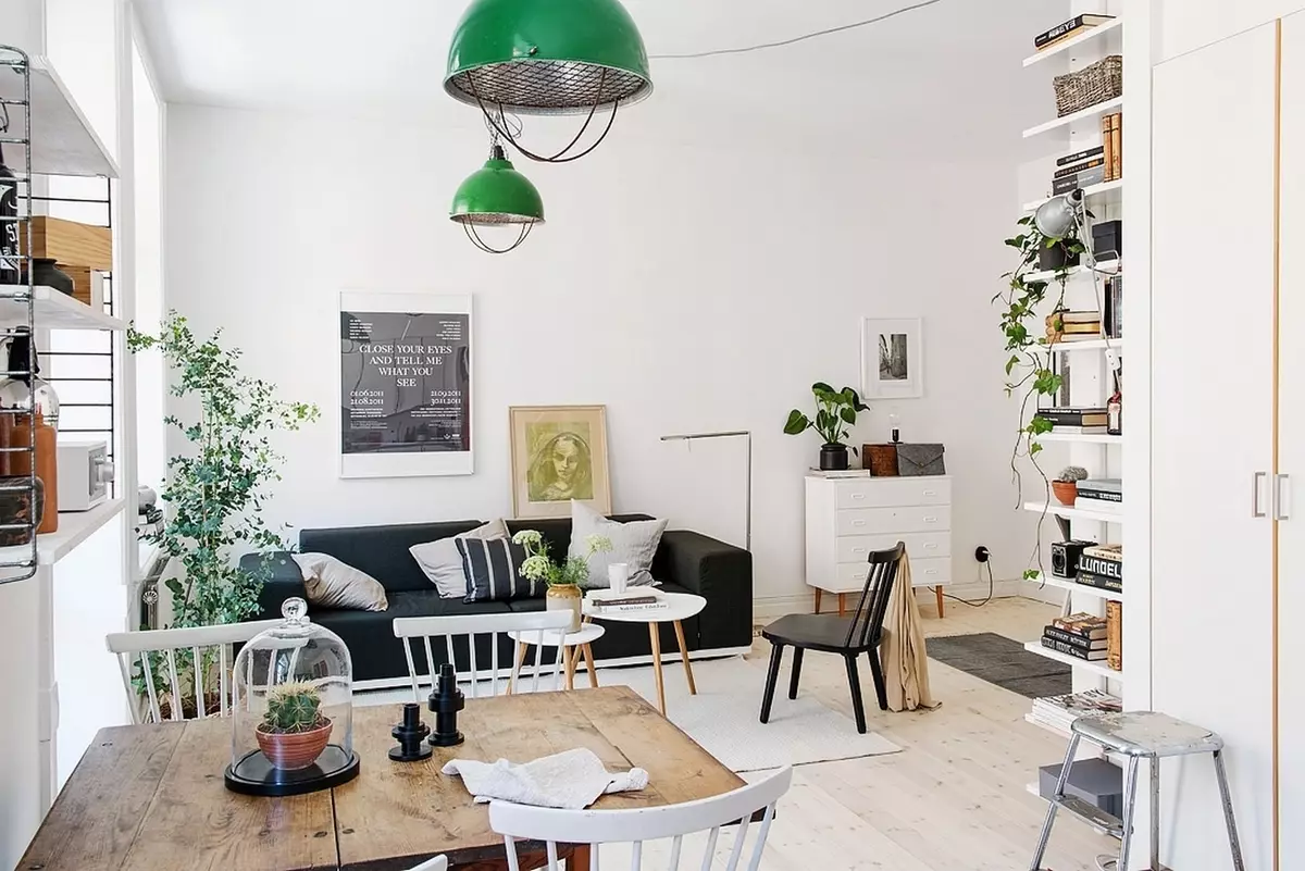 Ubicación de los muebles: las principales reglas para ahorrar espacio en el apartamento.