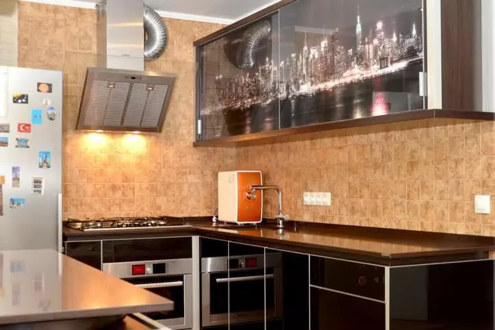 تصویر زمینه برای آشپزخانه: عکس برای آشپزخانه های کوچک، ایده های داخلی، قابل شستشو و سیلندر، دستورالعمل های ویدئویی