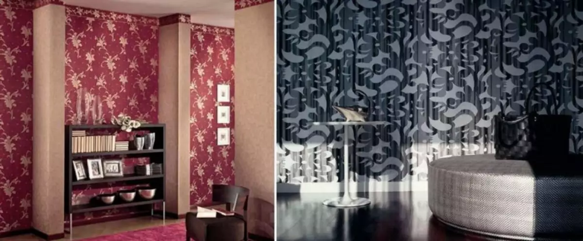 Wallpapers Silk-Sitotisk: Foto v notranjosti Za dvorano, pregledi, kaj je, kako, kako lepiti za stene kuhinje, je mogoče slikati, video